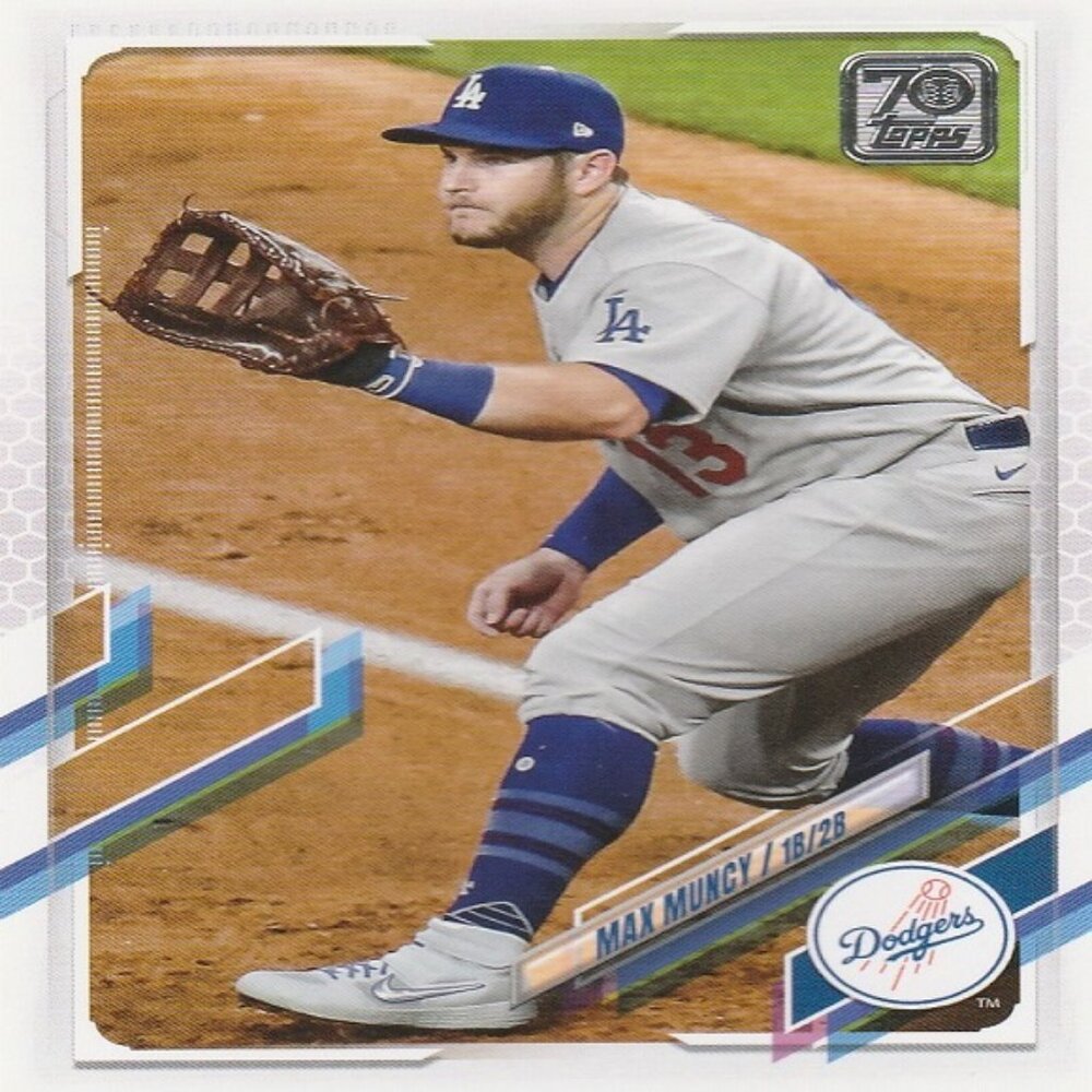 Max Muncy - 2021 Topps 70th Anniversary Series 1 Card